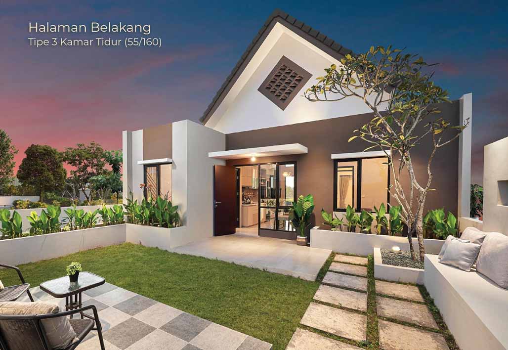 contoh rumah kota podomoro